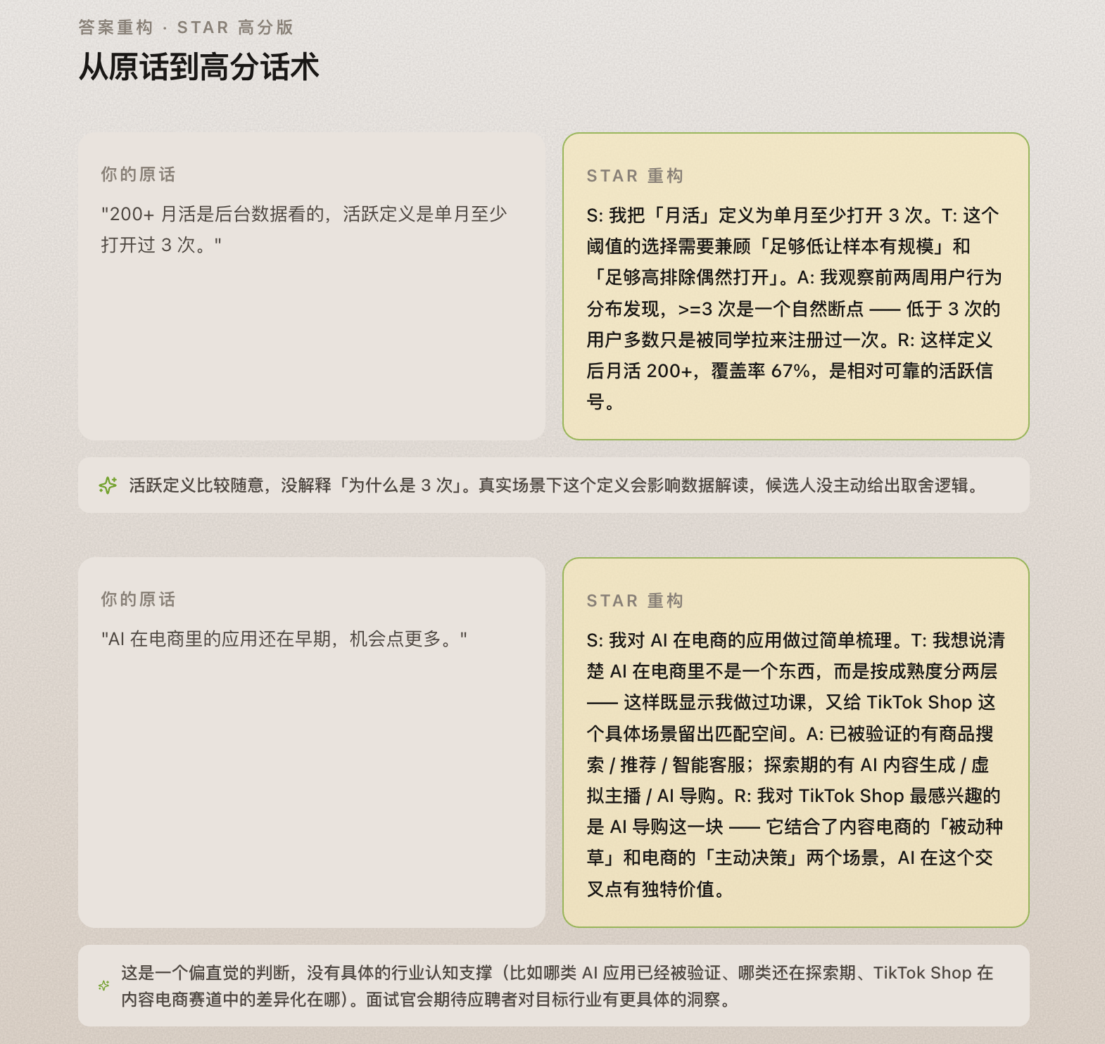 OfferPilot 复盘报告 · STAR 答案重构